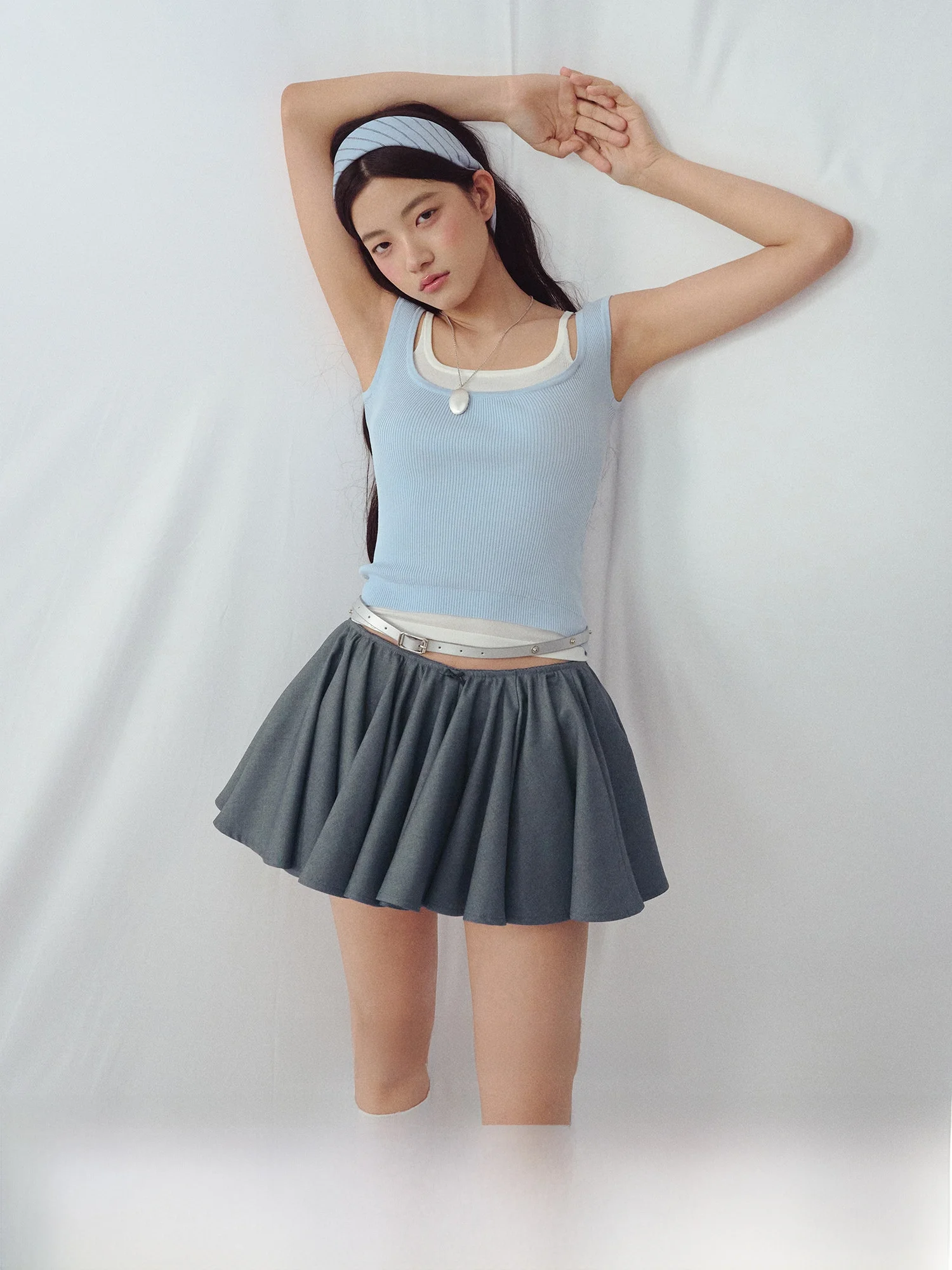 

Женская летняя майка Color Blo Casual с эффектом двухслойности, в полоску, из полиэстеровой смеси, удобная, облегающая, с эффектом похудения