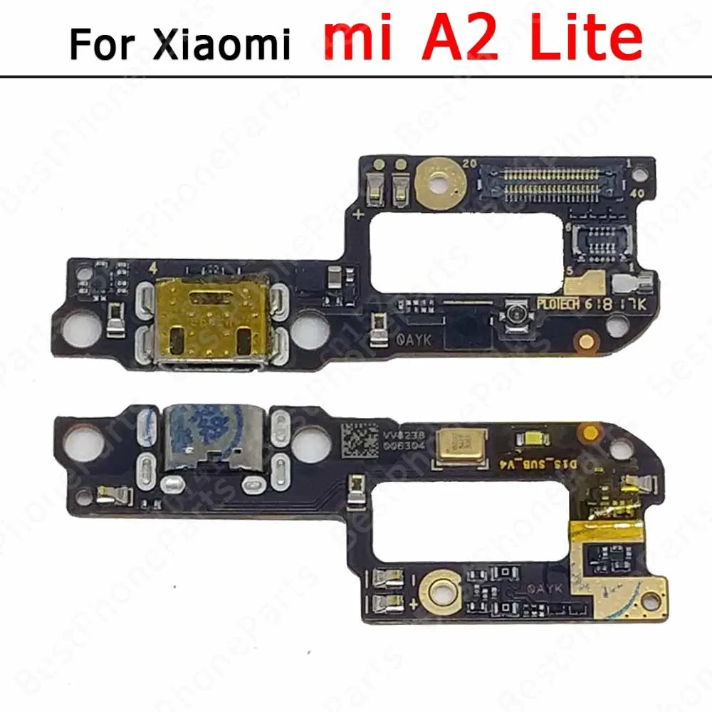 Usb Connector For Xiaomi Mi Max 2 Note 3 Play A1 5X A2 Lite 6X A3 Mix 2S Redmi S2 Pro Charging Port PCB Charge Board