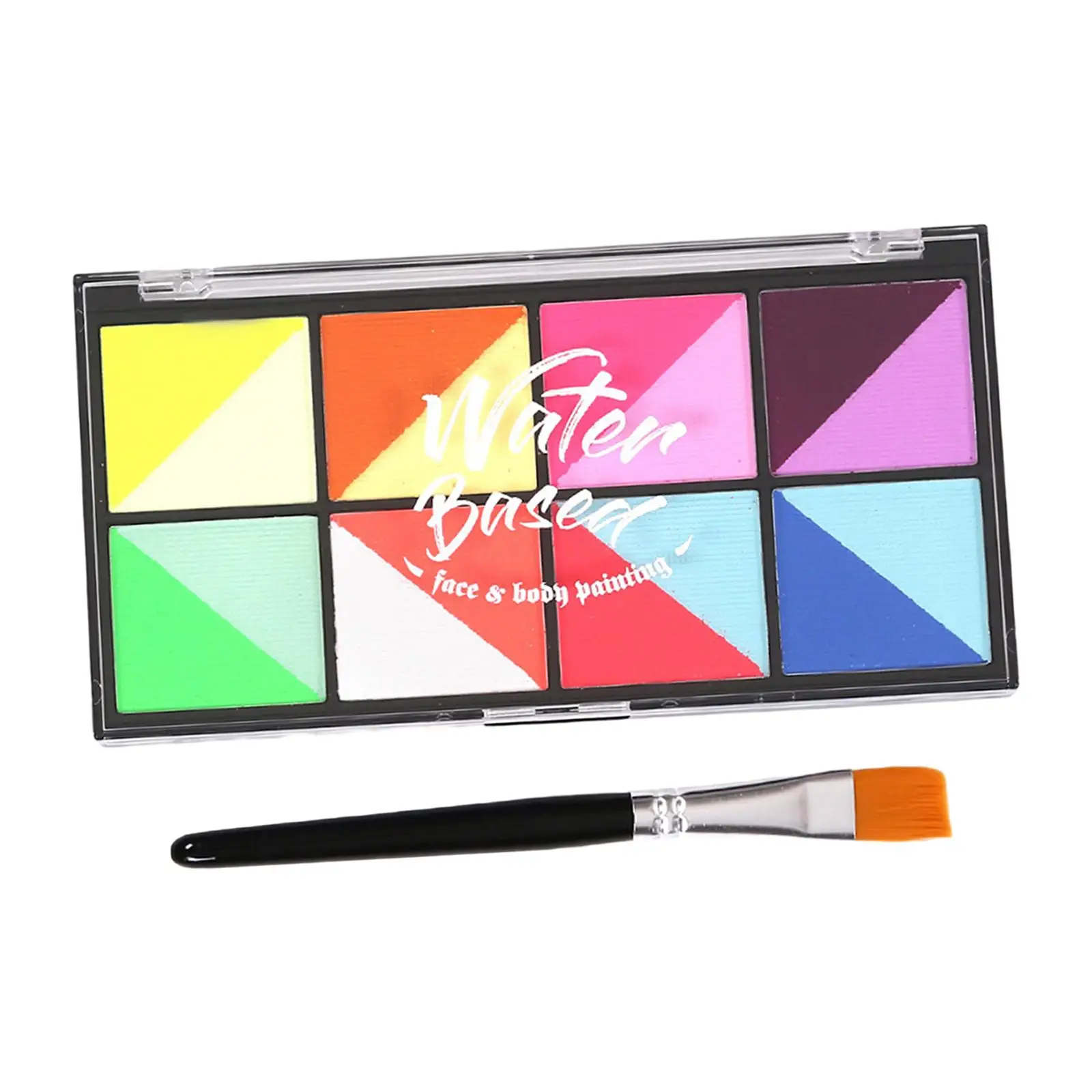 Kit de paleta de pasta de aceite de maquillaje de pintura corporal facial profesional para niños y adultos decoraciones navideñas para cosplay