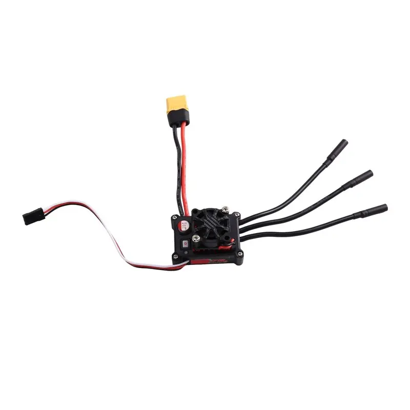 

AINY-RC 75A Brushless ESC Electronic Speed Controller For 540/3650/3670 Brushless Motor Model Car/Boat With XT60 Power Plug
