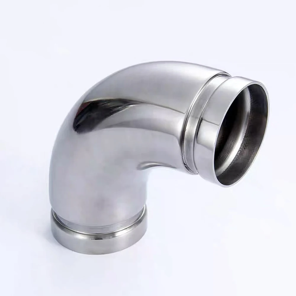 304 aço inoxidável ranhurado cotovelo de 90 graus proteção contra incêndio abastecimento de água e tubo de drenagem acessórios de conexão ranhurada