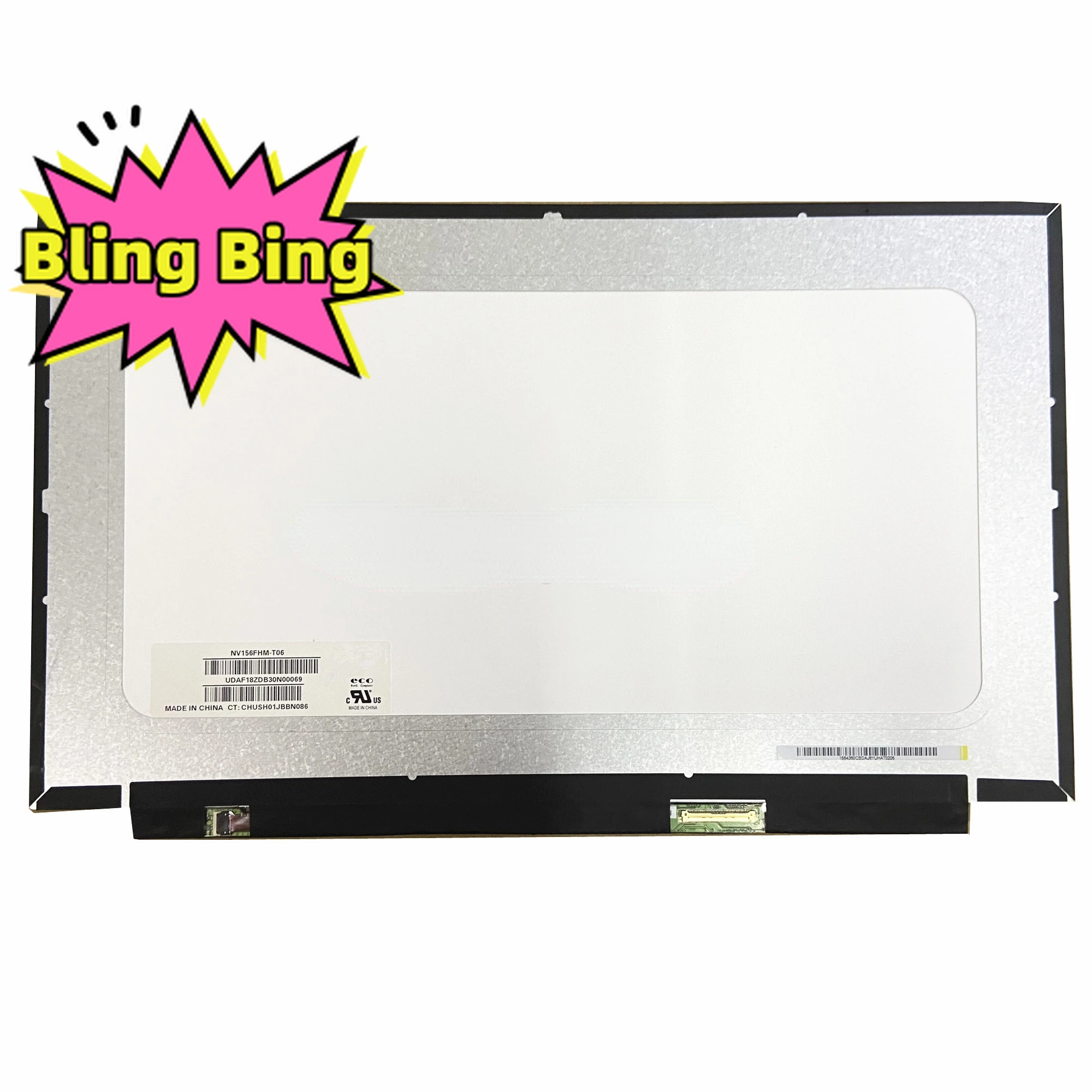 

NV156FHM-T06 NV156FHM T06 15.6'' Display Panel 1920*1080 EDP 40 PIN Laptop LCD Touch Screen