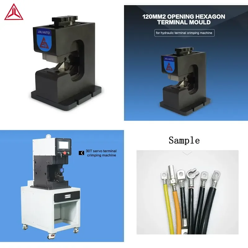 

SFW Certificate 120mm2 Opening Hexagon Terminal Mould Die Applicator for Hydraulic Terminal Crimping Machine Hexagon Crimping