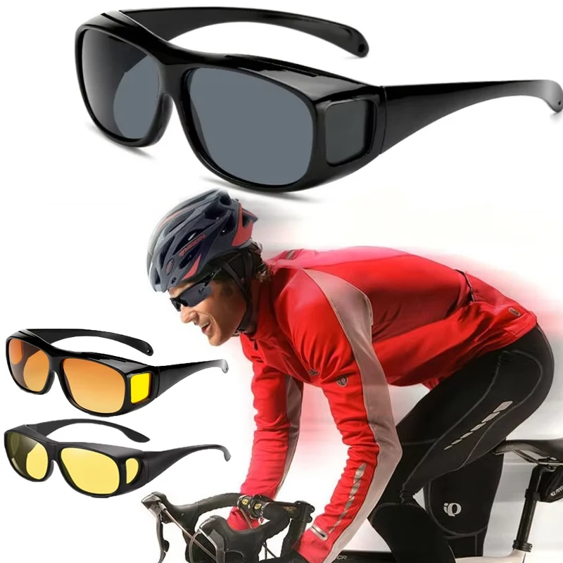 

Multifunctional Set Of Glasses Driver's High-definition Night Vision Anti-glare Goggles Anti-wind Sand Outdoor Cycling Equipment