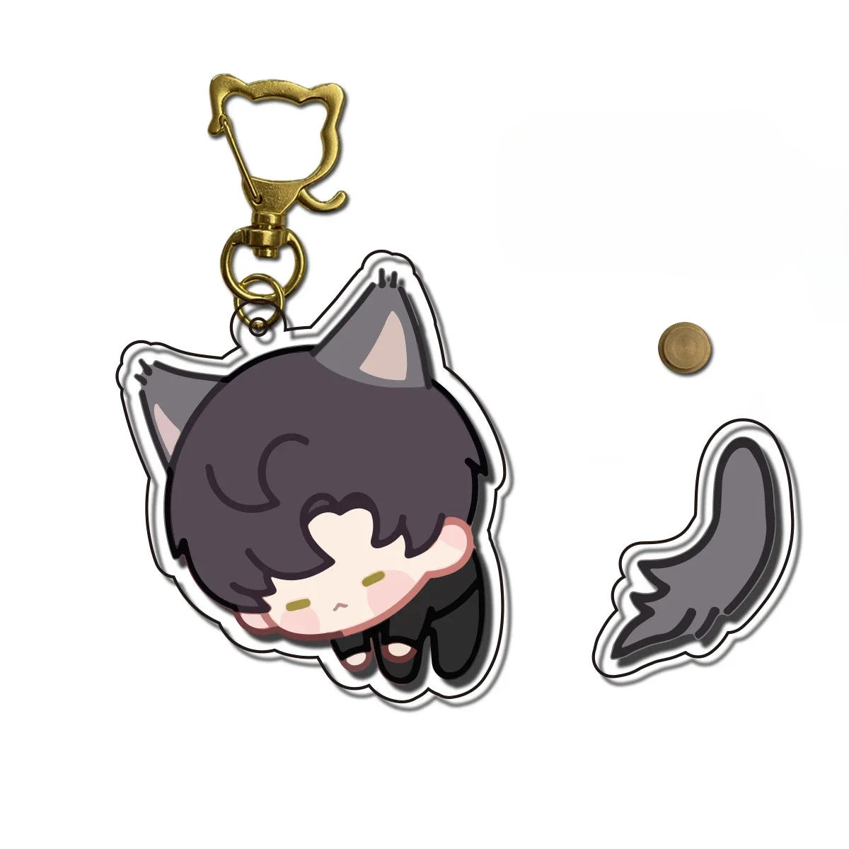Game Love and Deepspace Xavier Zayne Rafayel Sylus Cosplay Key Chain Acrylic Keyring Figure Pendant Swinging Keychain Key Chain