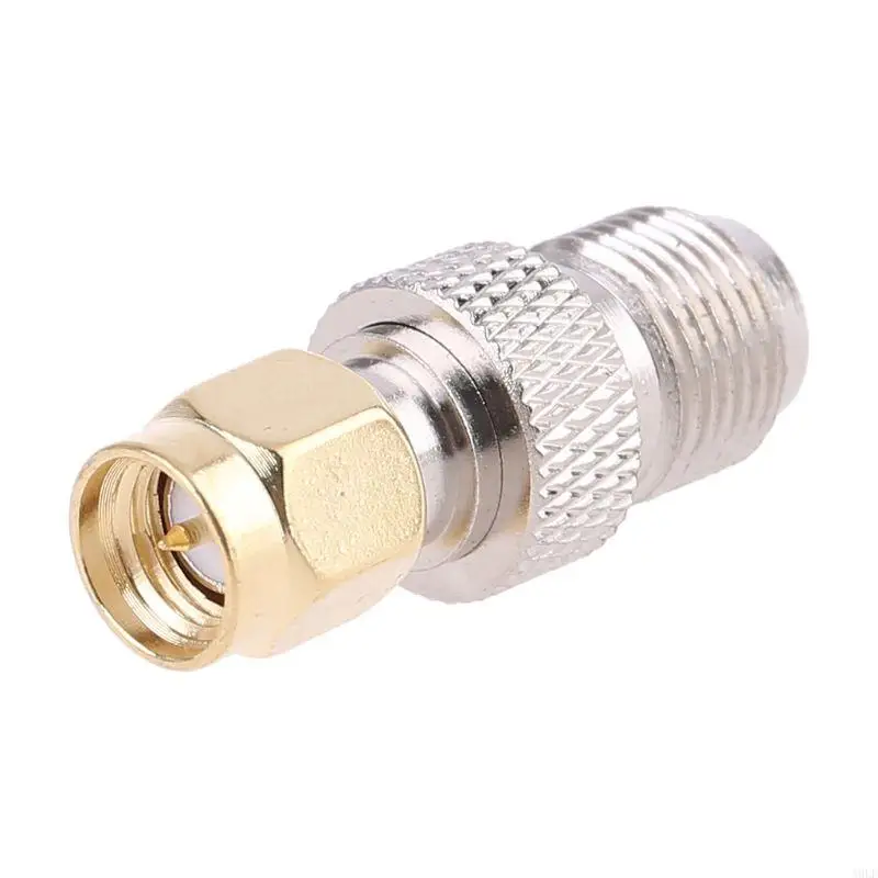 A9LF SMA Female To Type F Female Plug Straight RF Coaxial Adapter Connector Converter