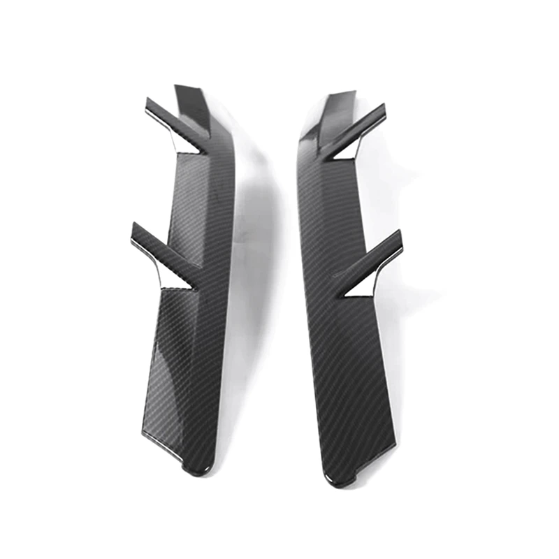 A85E-사이드 펜더 에어 벤트 커버 트림 상어 아가미 사이드 벤트 스티커 Corvette C7 2014-2019