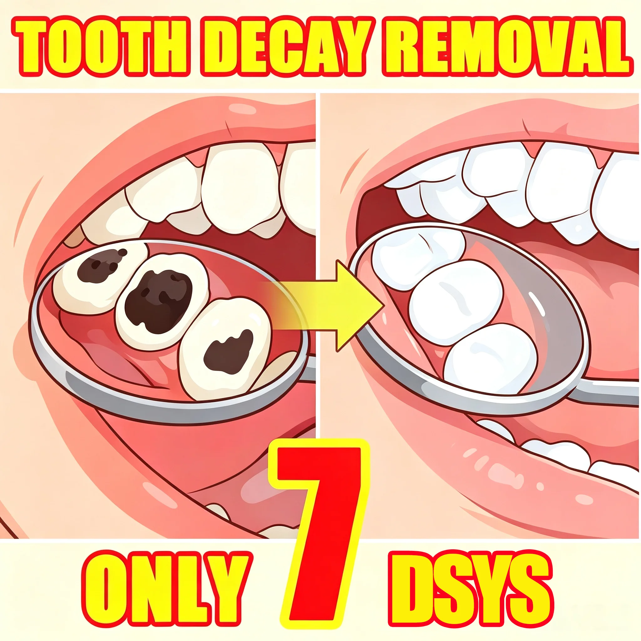 7-Day Whitening: Deeply Cleanses Stains and Restores Natural Shine,Inhibit Harmful Bacteria In The Oral Cavity Toothpaste