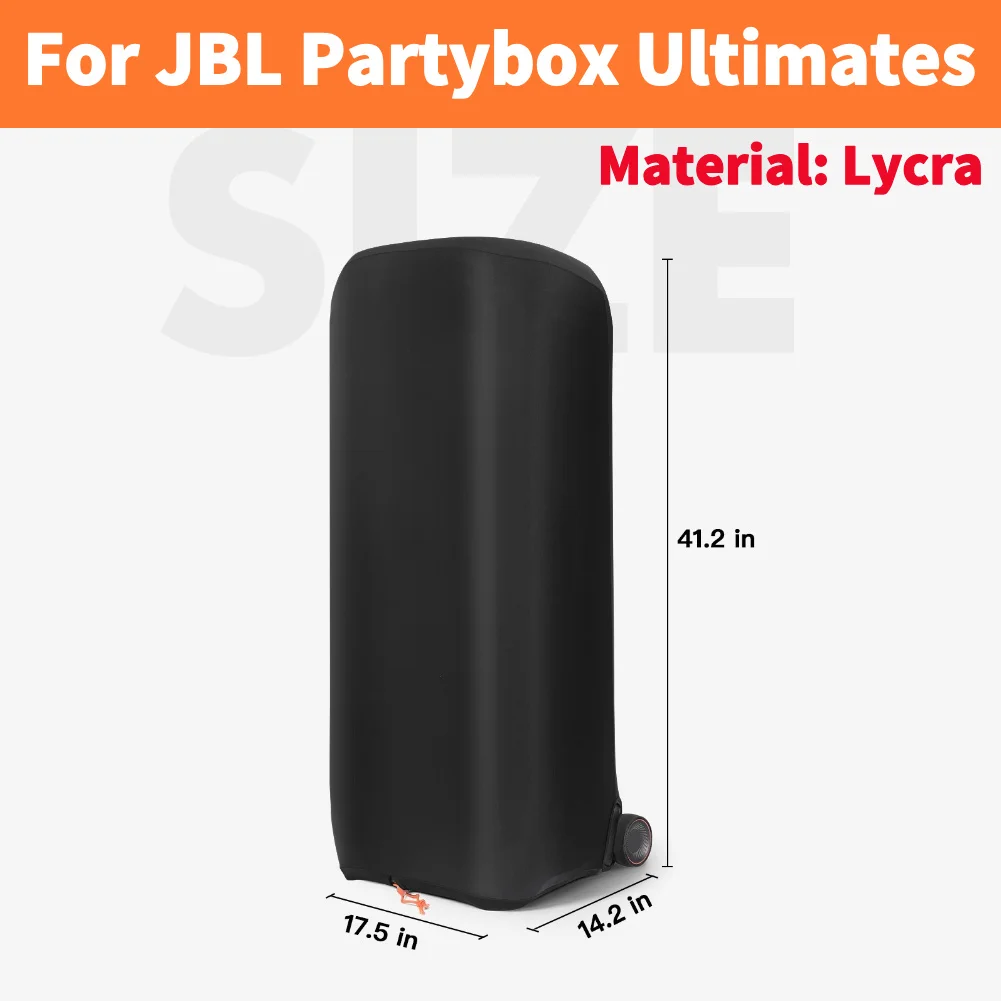 Speaker Dust Cover Waterproof Speaker Protective Cover Double-Sided Storage Bag for JBL PARTYBOX 310/320/110/120/520/710/1000 image 3