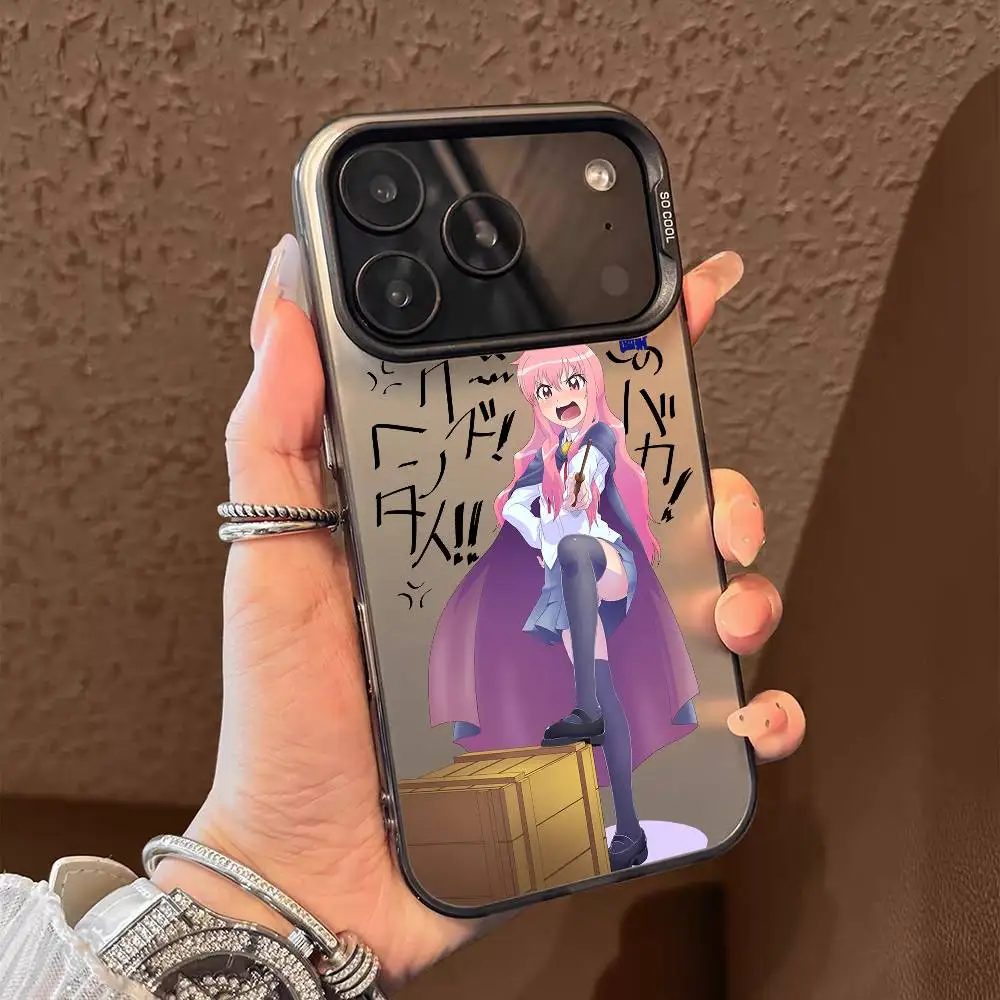 

Anime The Familiar of Zero Phone Case For iPhone 17 16 15 14 13 12 11 Pro Max Air multicolor Matte Laser Metallic Aurora Funda
