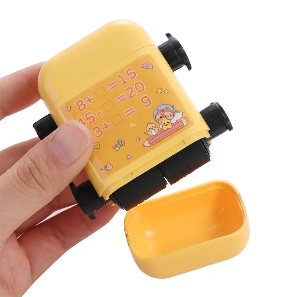 Number Children Math Stamp Addition DIY Roller Arithmetic Seal Multiplication Math Learning Gap Filling Digital Teaching Stamp