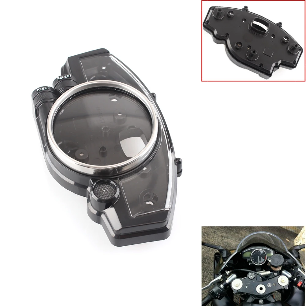 

Motorcycle Speedometer Gauges Tachometer Case Highly Quality Plastic Fits For Yamaha Yzf R1 Yzf R6 2004-2015 Speedometer Case