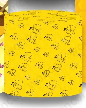 Pooh Birthday Backdrop Winnie The Pooh Piglet Eeyore Tigger Backdrop Winnie The Pooh Cylinder Cover 1st Baby Shower Decor Prop
