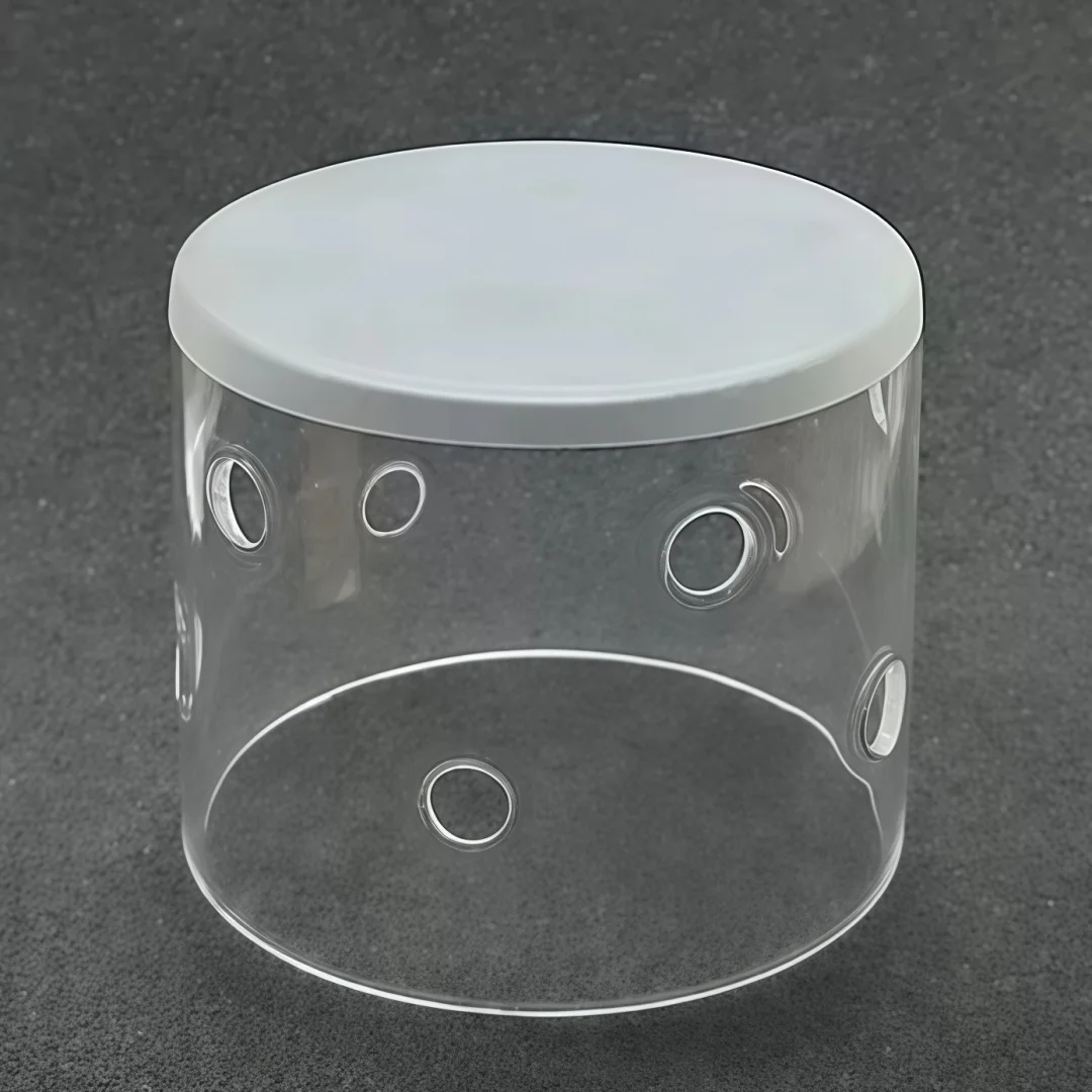 

Glass Protective Cover Transparent Frosted Soft Light Glass Lamp Cover For Godox AD600Pro Flash