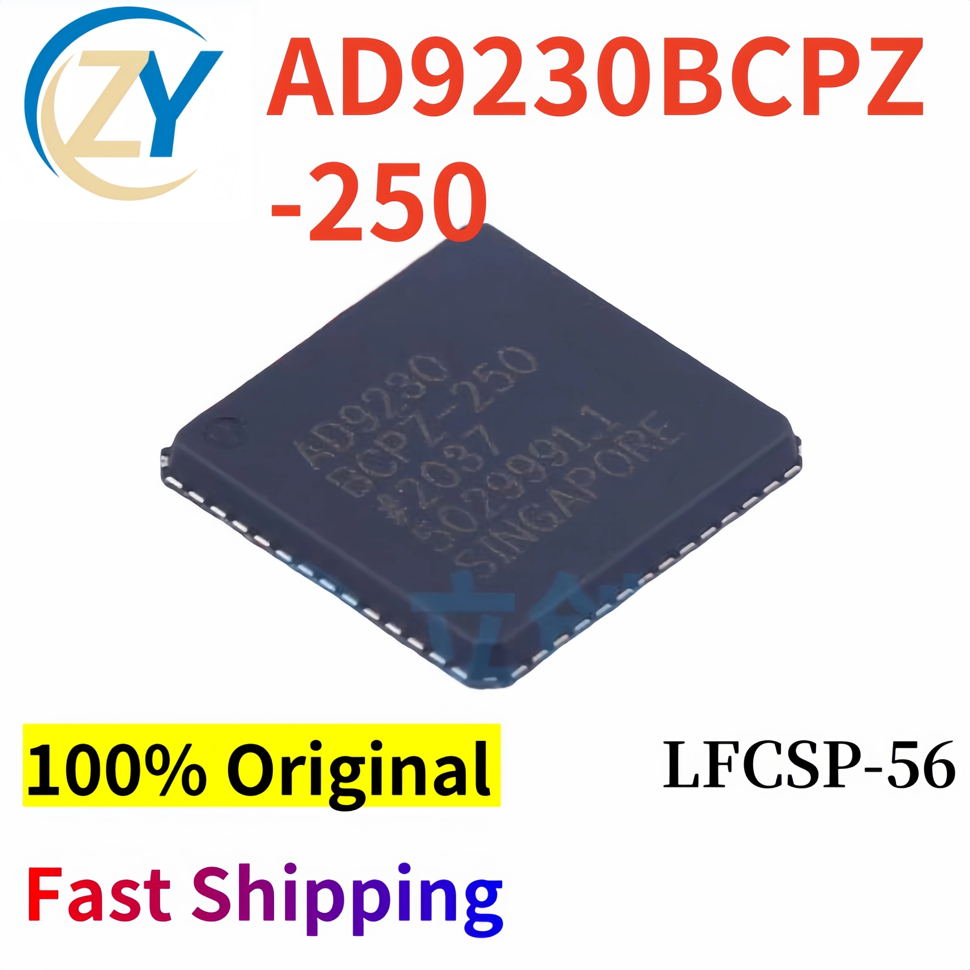 AD9230BCPZ Data Converter AD9230BCPZ-250 LFCSP-56 AD9230 1.8V 100% Original & In Stock