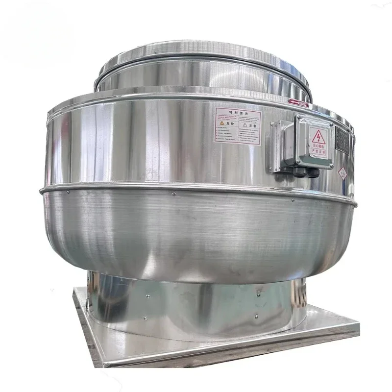 1.1KW Food Truck Industrial Ventilation Fan Upblast Roof Extractor  Belt Drive with Single Phase 50hz