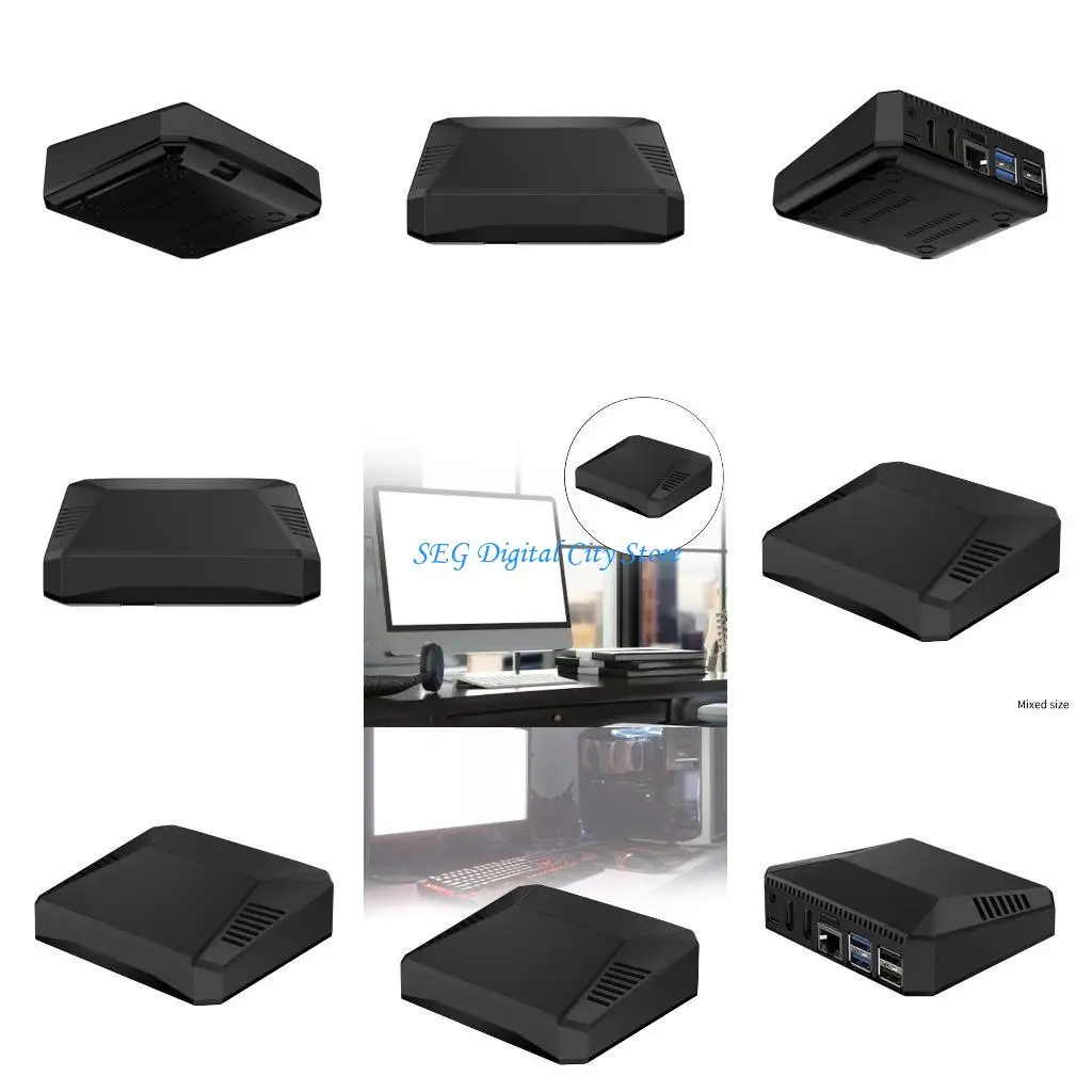 

U75B Argon Protective Case / Box / Enclosure with Cooling for Pi 5