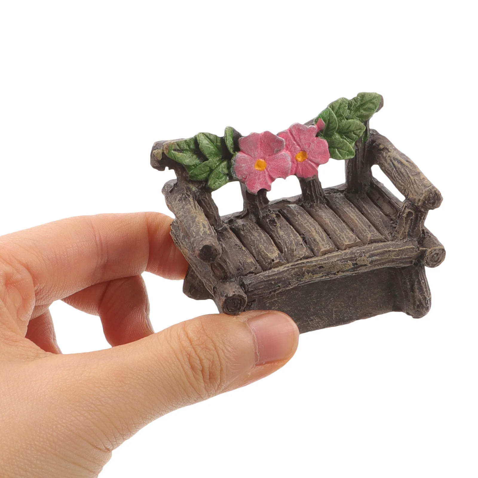 Mini Chair Micro Landscape Ornament Miniature Garden Decoration Resin Chair Decor miniature furniture