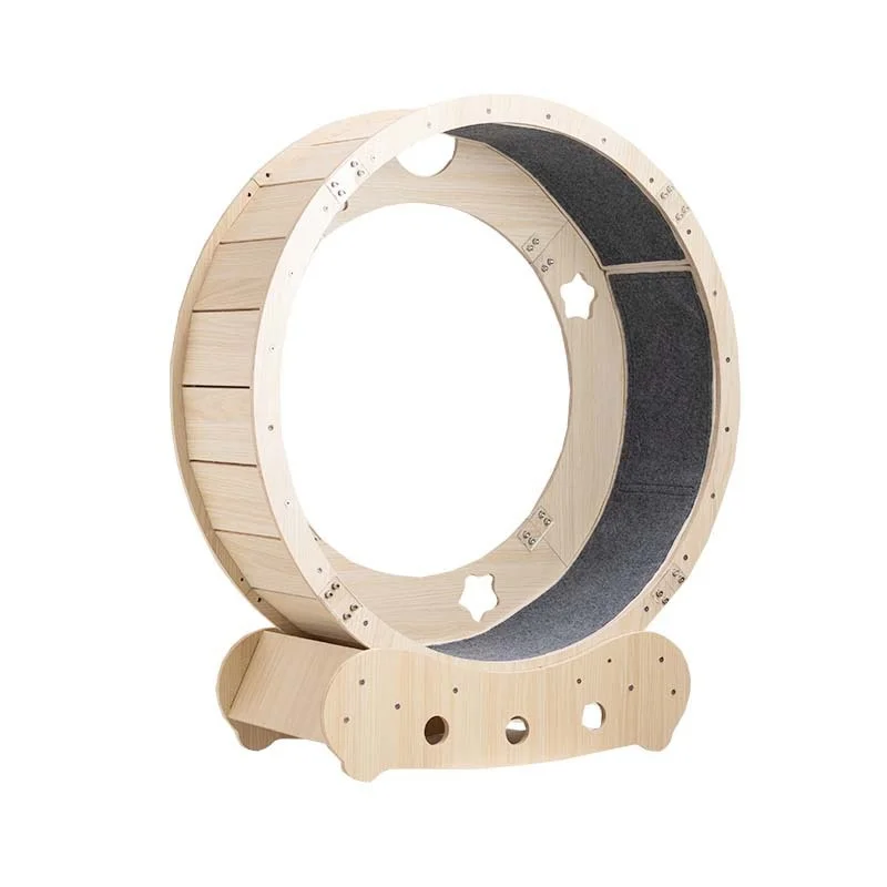 

Custom Silent Fitness Roller Exercise Wheel for Cats Pet Cat Treadmill and Climbing Frame for Cross-Border Dropshipping