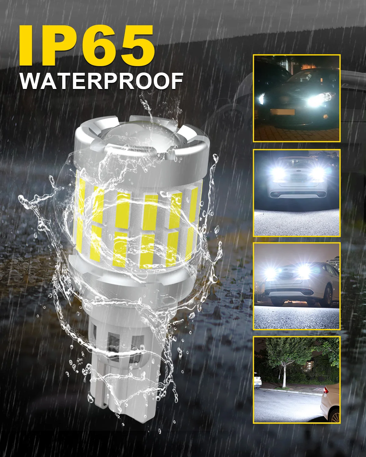 2x2000LM Canbus T15 T16 LED Rückfahrleuchten W16W Auto Back Up Hinten Lampe Für Audi A4 B6 B8 A6 C6 80 B5 B7 A5 Q5 Q7 TT 8P 100 8L C7 – Detail 5