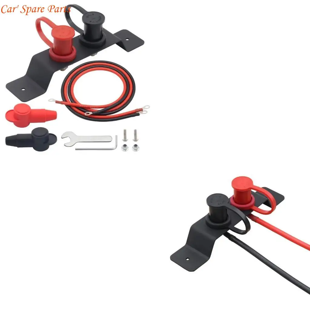 

Y4UA Батарея Jump Post Стартер Легко заряжаемый комплект для перемещения клемм батареи для квадроциклов Лодки Батарея Jump Post