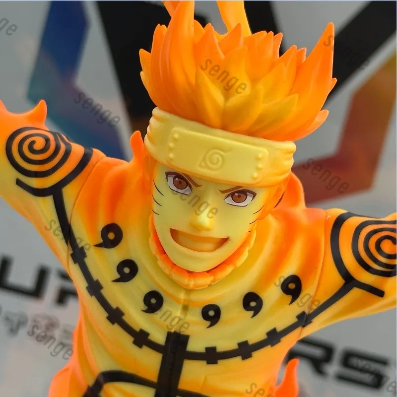 

[Genuine Spot] Bandai BANPRESTO Grandista Naruto Nine-Tails Chakra Mode Uzumaki Naruto Scenery Figure Collection Gift Toy