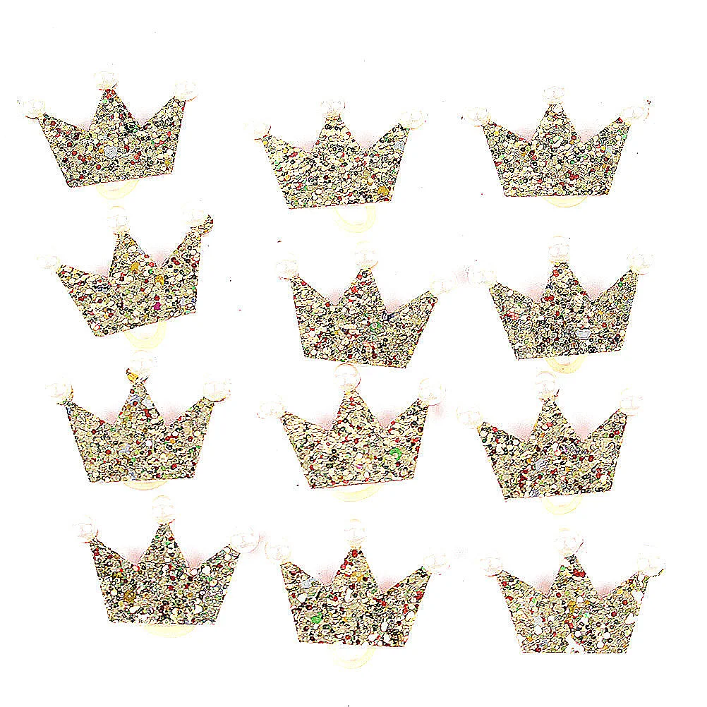 

20Pcs Pet Crown Hair Bows Cute Multicolor Elastic Hair Ties for Dog Cat Adjustable Ponytail Holders Trendy Accessories Grooming