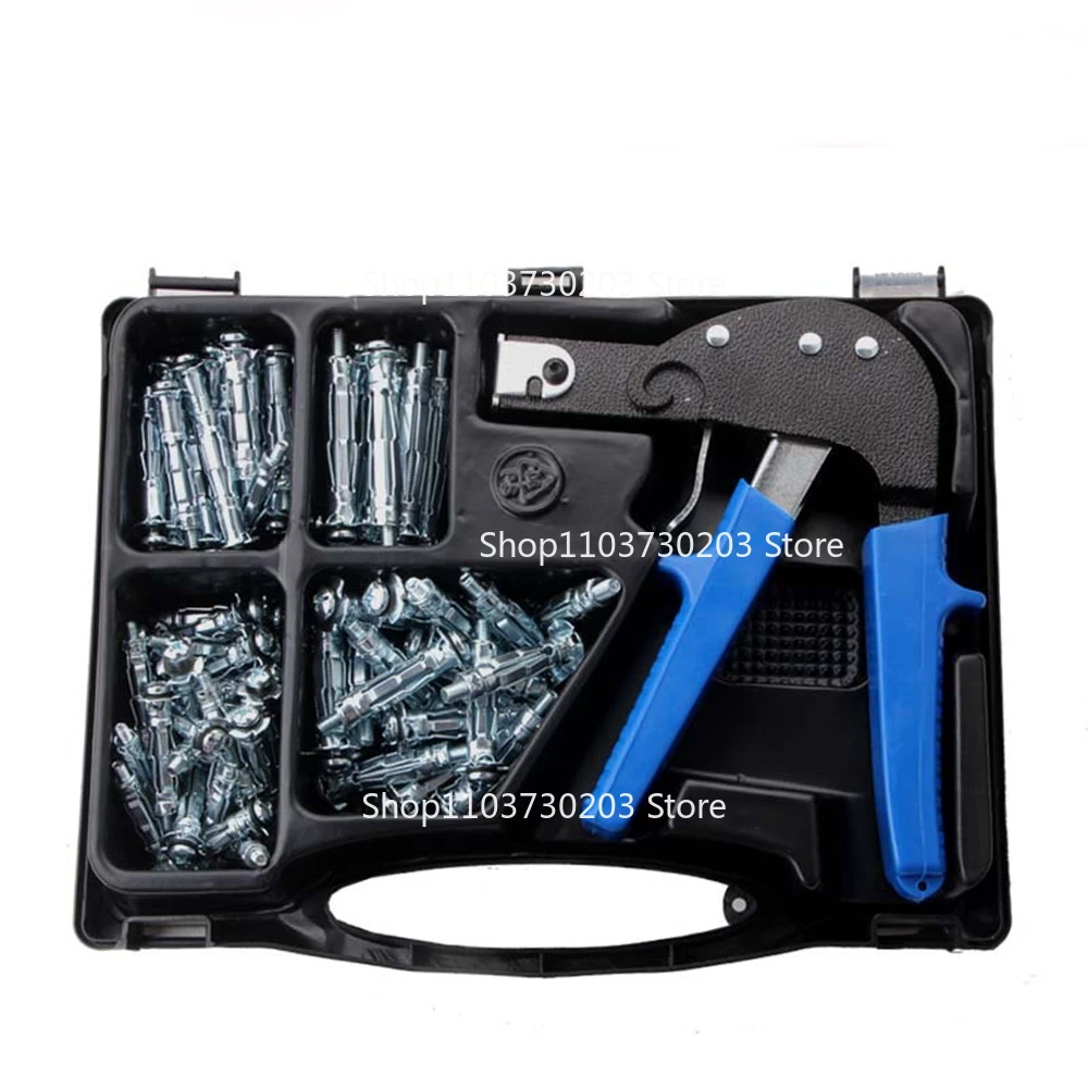 72 Piece Set Of Hollow Gecko Gun, Ram,Rivet,Cross-Border M4M5 Gypsum Board Wooden Pulling Tool view 5