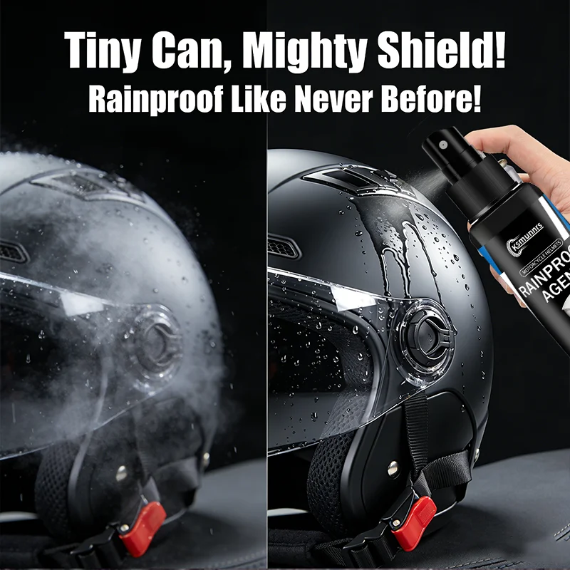 Motorcycle for Rain Repellent And Anti Fog Spray for Helmet Mirrors Motorcycle Electric Bike And Car Windshield Water Repellent