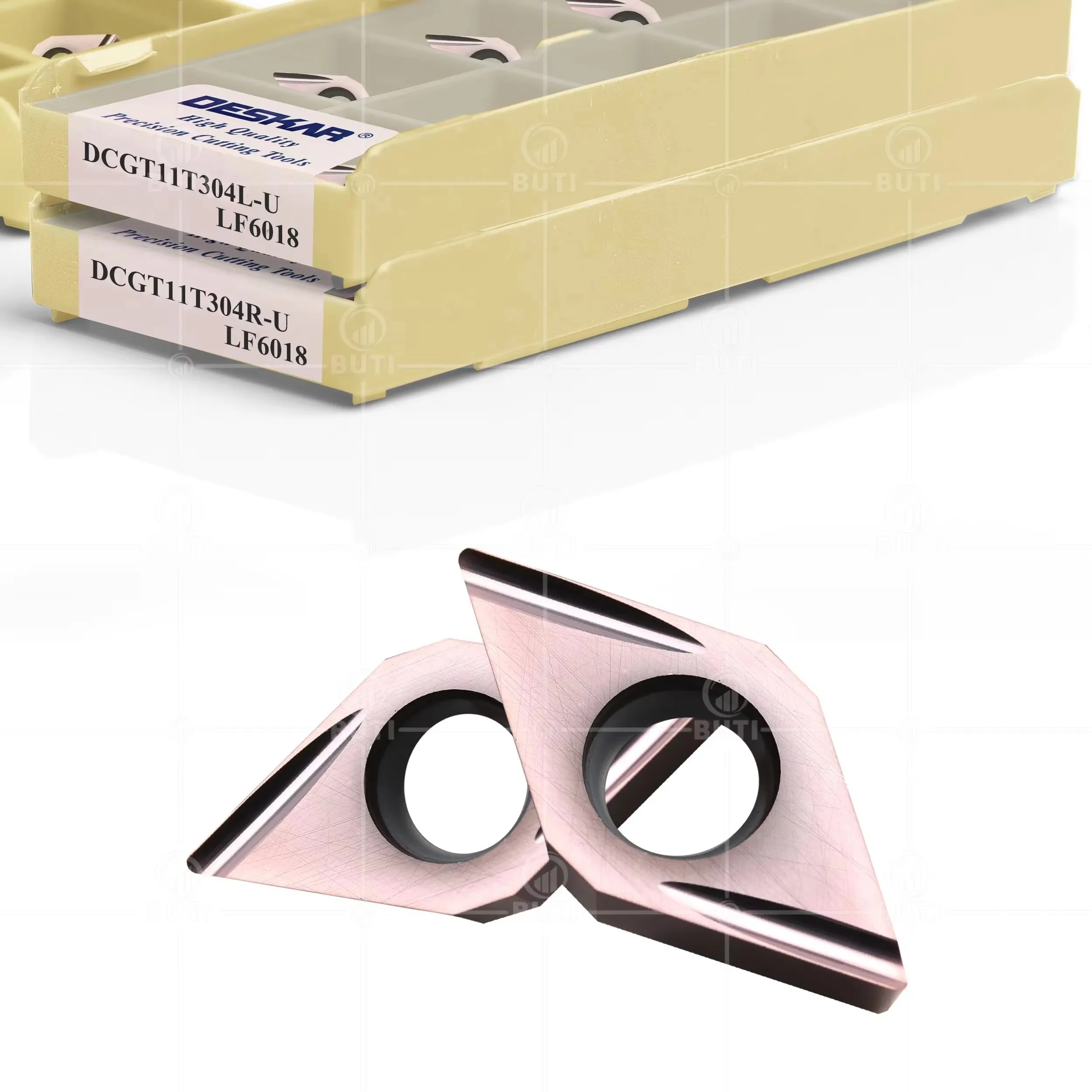 

DESKAR 100% Original CNC Lathe Cutting Tools DCGT070202 DCGT070204 DCGT11T302 DCGT11T304R-U L-U Inner Hole Stainle Steel Blades