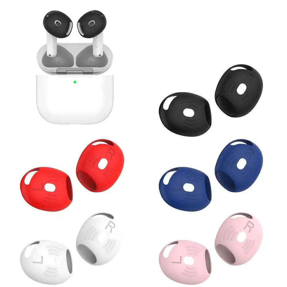 Apple Airpods 4の保護ケース,イヤホンの交換,シリコンカバー,Bluetoothワイヤレス