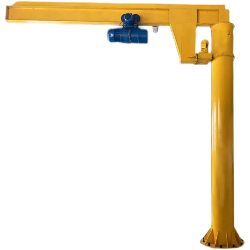 

Electric 360-degree rotating column cantilever crane rocker arm crane single arm manual 180-degree wall