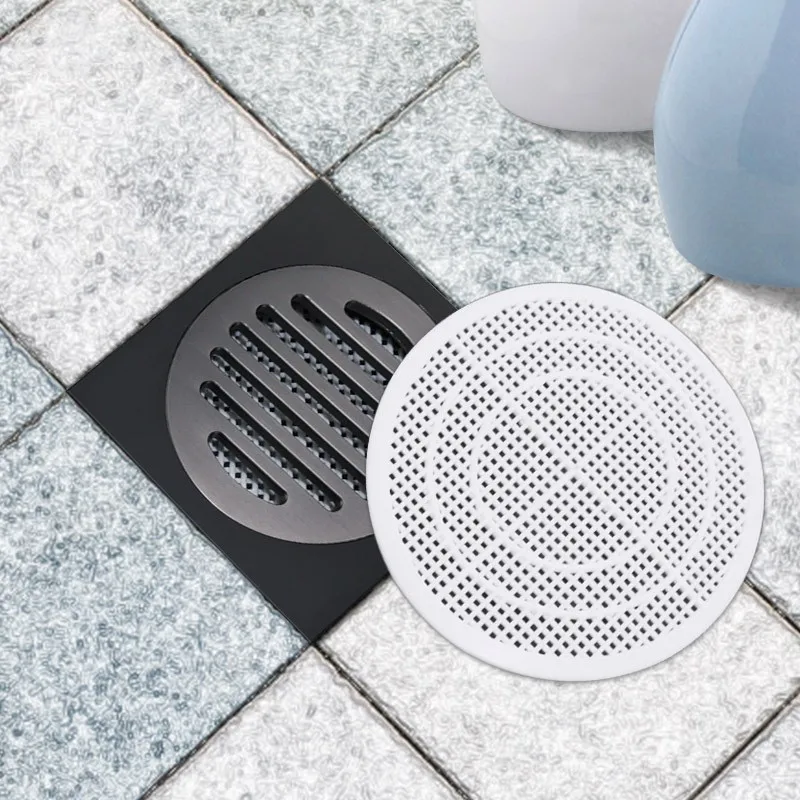 Hair Filter Floor drain pad Tool Bathroom Accessories Shower Drain Cover Drains Cover Sink Strainer