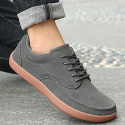 Fujeak, zapatillas planas ligeras, Zapatos antideslizantes informales minimalistas para caminar, mocasines de talla grande, Zapatos anchos descalzos para Hombre