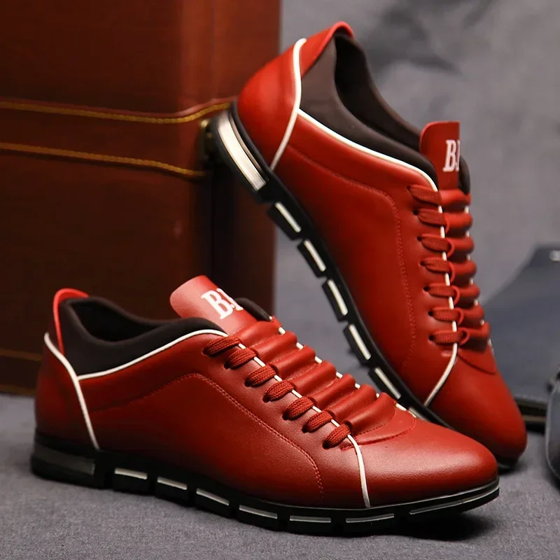 Men's Fashion Casual Shoes New British Style Four Seasons Banquet Gentleman Sports Shoes Comfortable Wear-resistant Flat Shoes