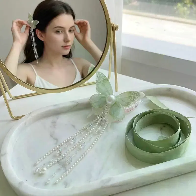 Super Fairy Hair Clip  Pendant Long Tassel Hairpin Hair Accessories
