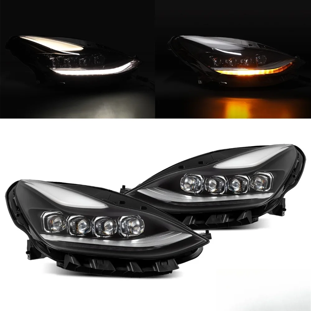 

For AREX 17-23 Tesla Model 3 / 20-23 Model Y) NOVA-Series LED Headlights Black
