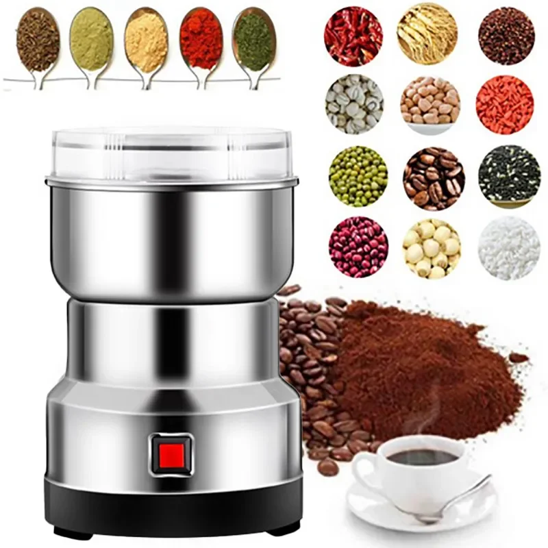 Electric Coffee Grinder Kitchen Spice Grinder Multifunctional Grinding Machine