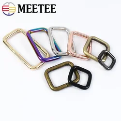 30Pcs Metal Ring Buckles for Bag Strap Clasp Belt Leather Buckle Hook Handbag Pet Collar Adjuster DIY Hardware Accessories