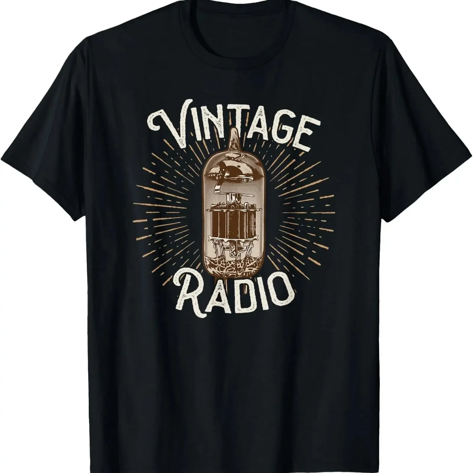 Funny Vintage Electronic Appliance Emporium Radio T Shirt vintage Washed graphic Breathable streetwear Casual Slightly