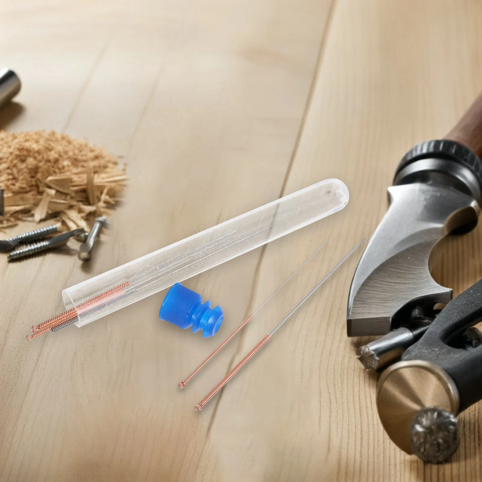 

10 Pcs 3d Printer Part Stainless Steel Needles Cleaner Nozzle Cleaning Kit for Drills Metal