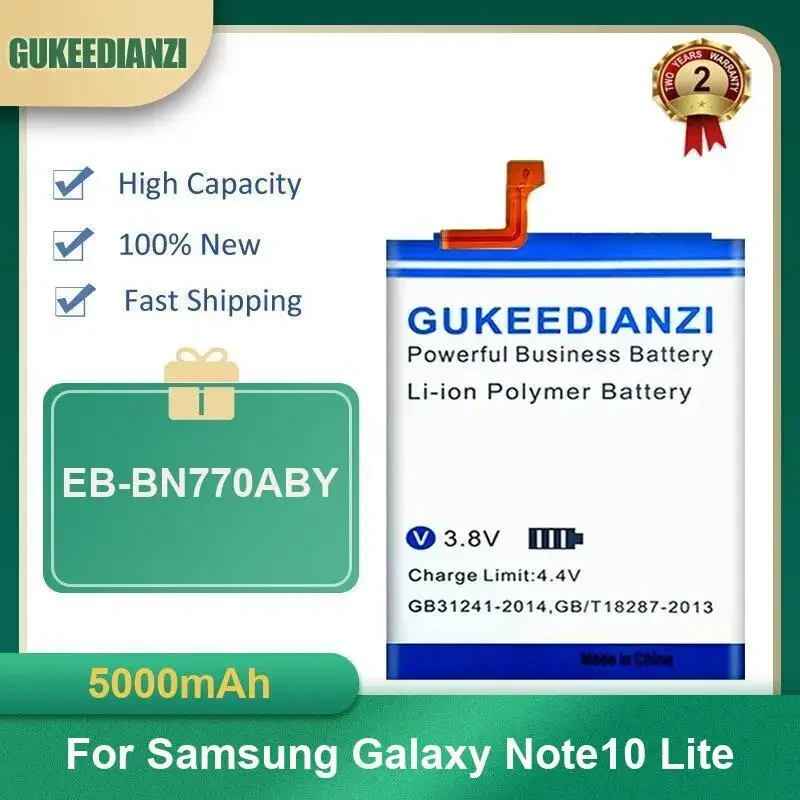 

5000mAh EB-BN770ABY Mobile Phone Battery For Samsung Galaxy Note10 Lite High Capacity