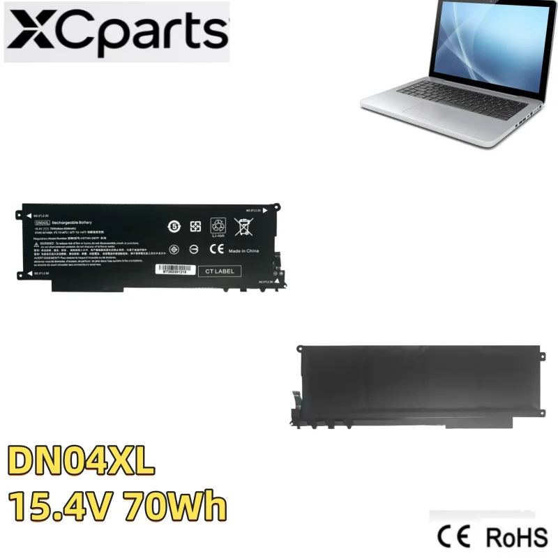 

New DN04XL Laptop Battery 15.4V 70Wh 4255mAh For HP ZBook X2 G4 856301-2C1 856543-855 856843-850 856843-855 HSN-Q01C HSTNN-DB7P