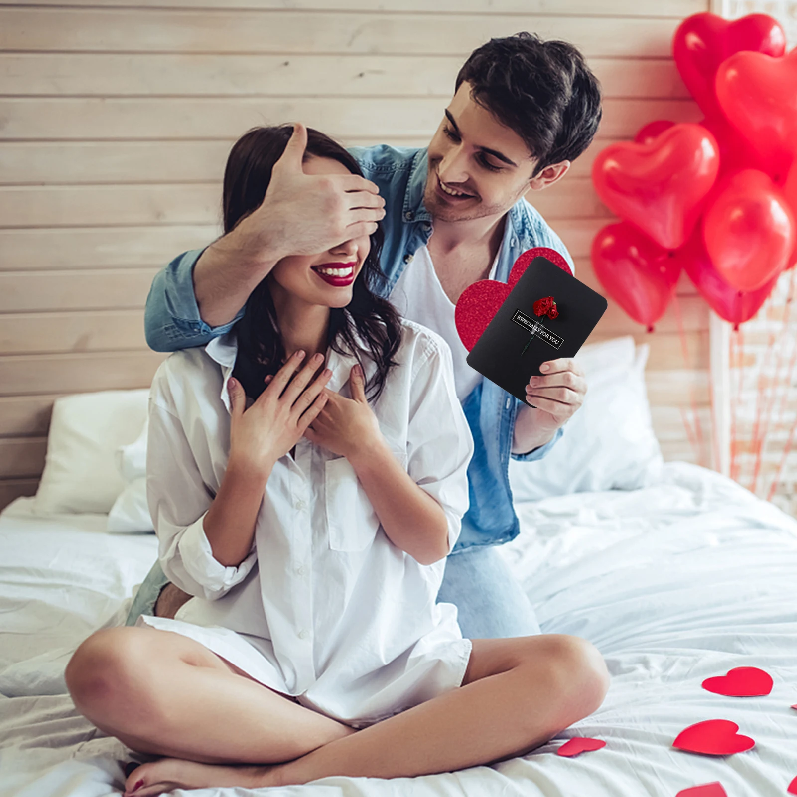 การ์ดอวยพร 10 ชิ้น การ์ดอวยพร วันหยุด ลายอวยพร นูน สีดำ น่ารัก หลากหลาย