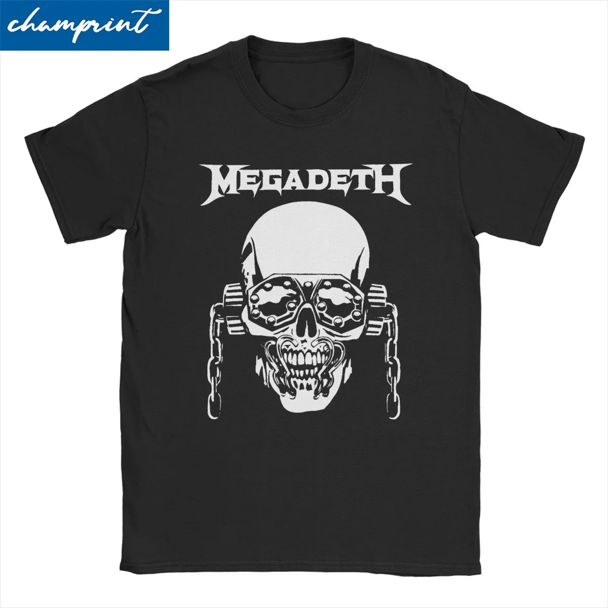 For You Megadeths T-Shirt for Men Women Metal Rock Band Cool Pure Cotton Tees Short Sleeve T Shirts Graphic Printed Clothing