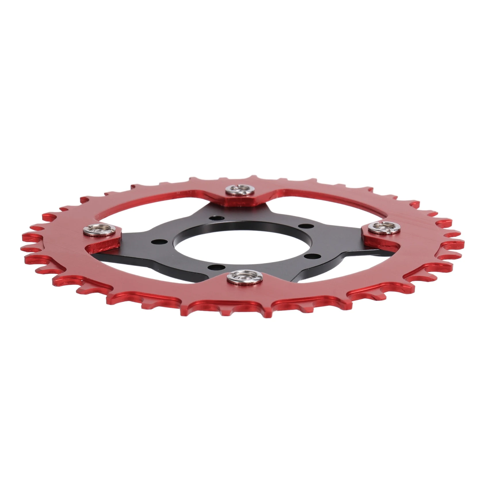 

E-Bike Crankset 104BCD For Bafang Mid-Drive Aluminum Alloy Electric Bike Accessories