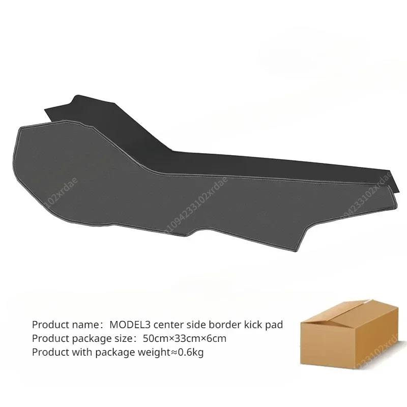 Kick Pad per difesa laterale per Tesla Nuovo modello 3+ Kick pad per controllo centrale Custodia protettiva in pelle Nuovo modello3 Highland 2024