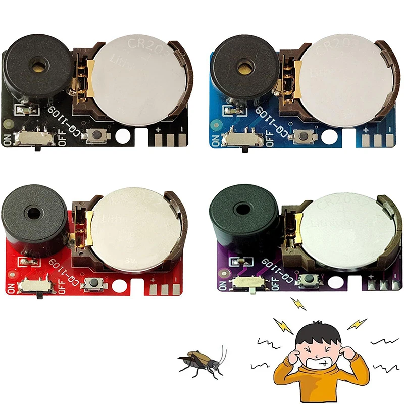 

1pc Multi-color Noise Generator Hidden Prank Mini Buzzing Sound Device For Family Friend Gathering Game Props