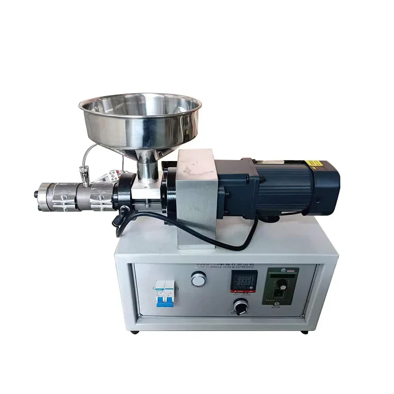 Direct supply small experimental extruder, single screw plastic pipe extruder