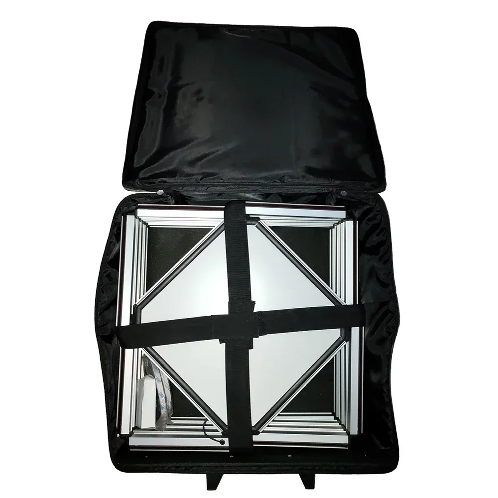 

Top Quality First Hot Sales Trade Show 4 Layer Round Folding Twist Tower Showcase For Shop Exhibition Display Showcase